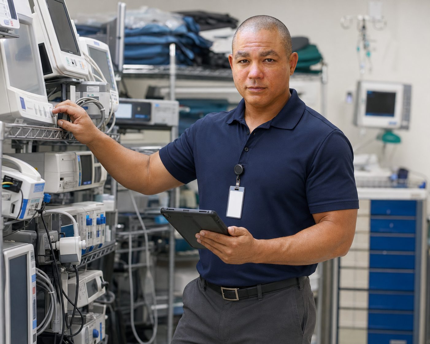 Calibration and documentation of medical equipment