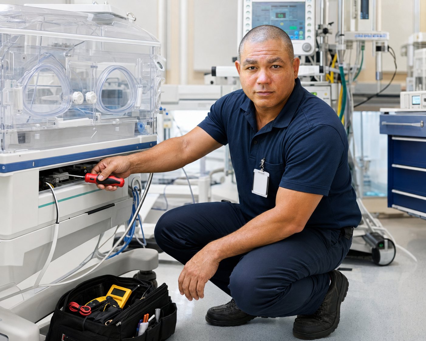 Medical equipment inspection